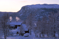 Eldning i Kvikkjokk © Kvikkjokksfotografen Tor Tuorda