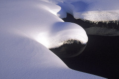 Snö och vatten © Kvikkjokksfotografen Tor Tuorda