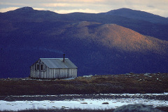 Gamla renskötarstugan på Vállevárre, Kvikkjokk © Kvikkjokksfotografen Tor Tuorda