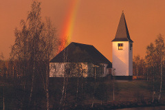 Vuollerims kyrka © Kvikkjokksfotografen Tor Tuorda