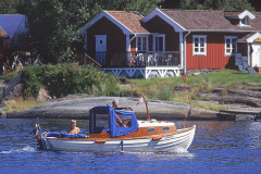 Båt på Västkusten © Kvikkjokksfotografen Tor Tuorda