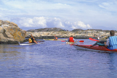 Kajaker på Västkusten © Kvikkjokksfotografen Tor Tuorda