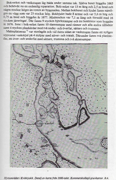 karta över hyttan och bokningsverket i kvikkjokk
