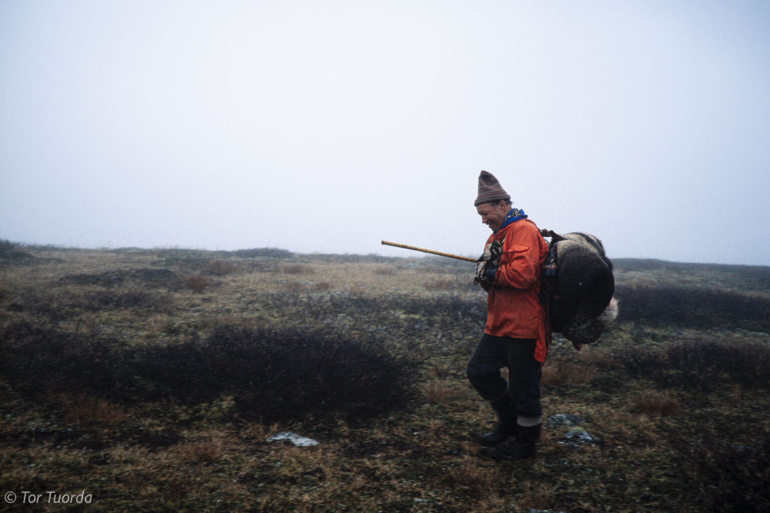 Stordråparen på Vállevárre vid Kvikkjokk
