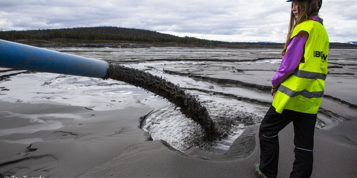 ja till gruvan i Laver