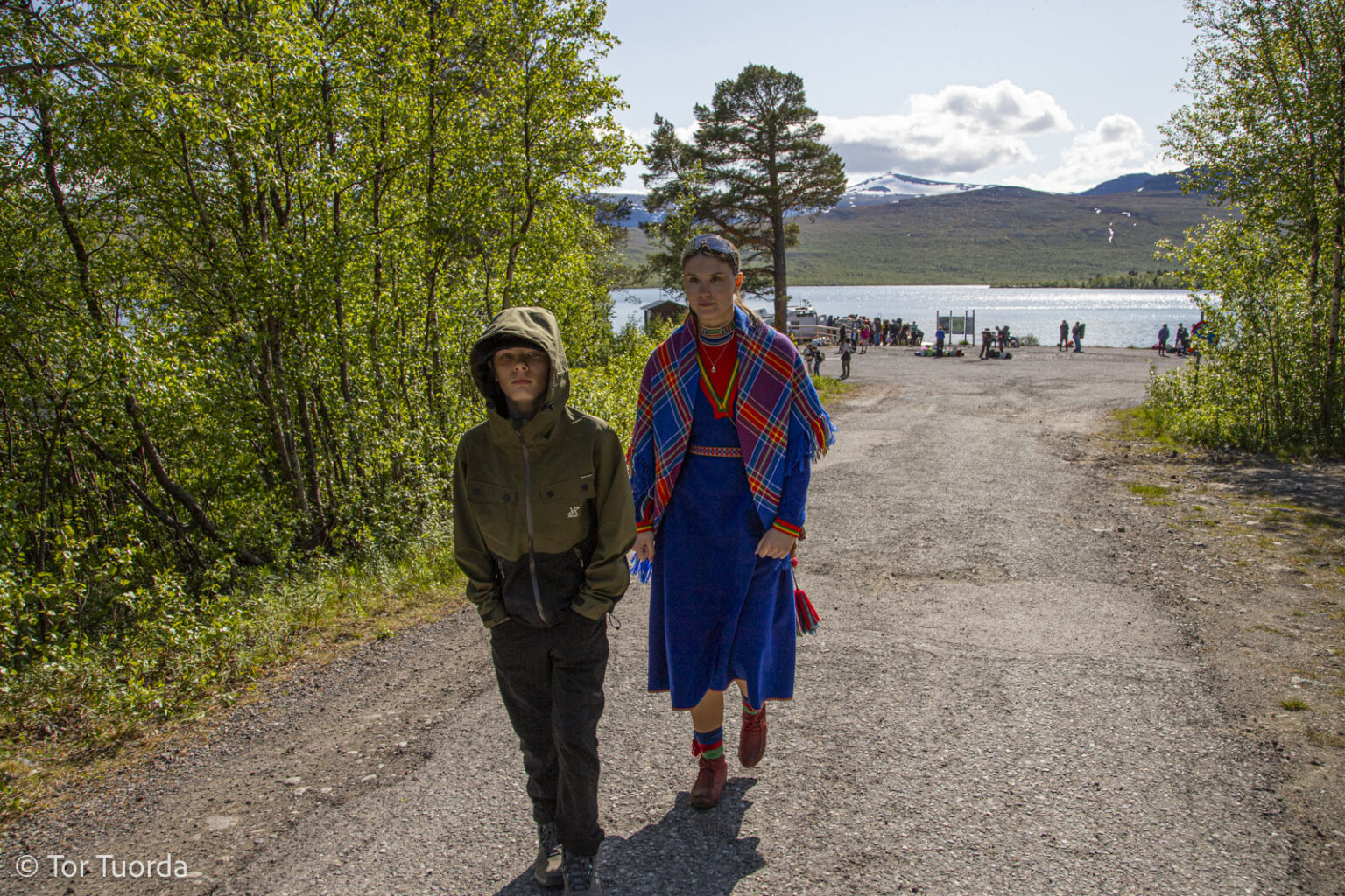 Astrid Tuorda och broder Nils