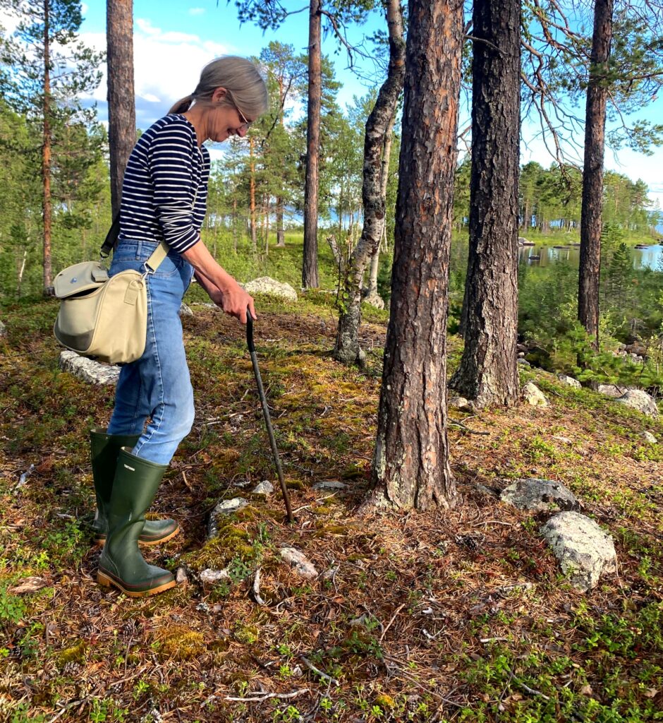 Arkeologi på Tjäruborgarens land